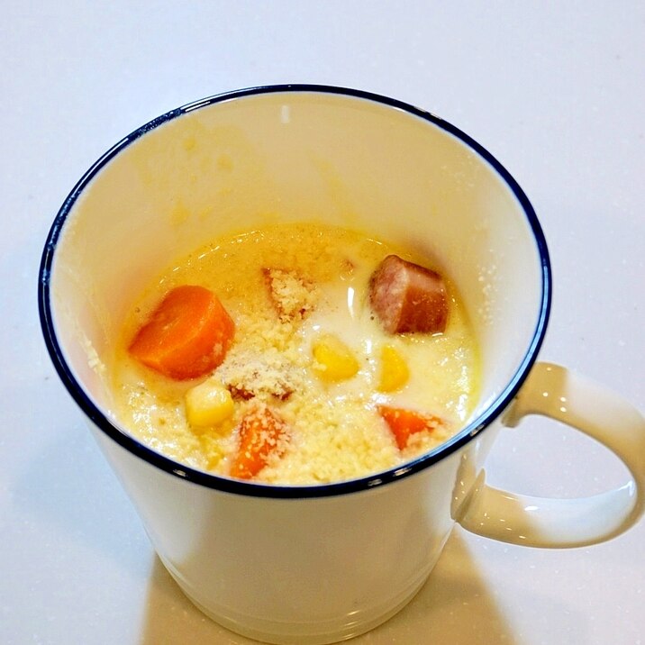 朝食に!具沢山ミルクスープ